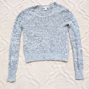 Peppered knit sweater